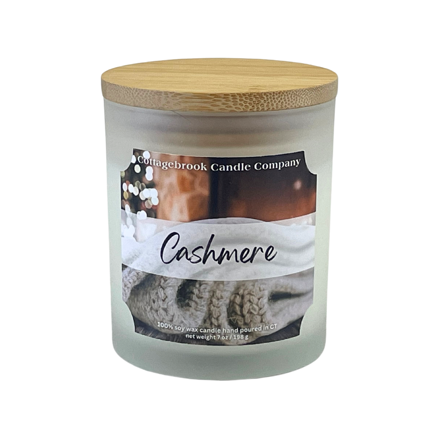 Cashmere Soy Candle | 100% Soy Wax, Hand-Poured, Eco-Friendly