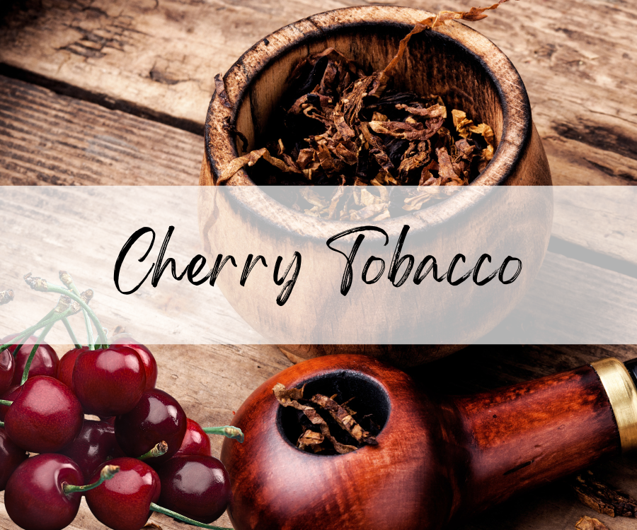 Cherry Tobacco Soy Candle | 100% Soy Wax, Hand-Poured, Eco-Friendly