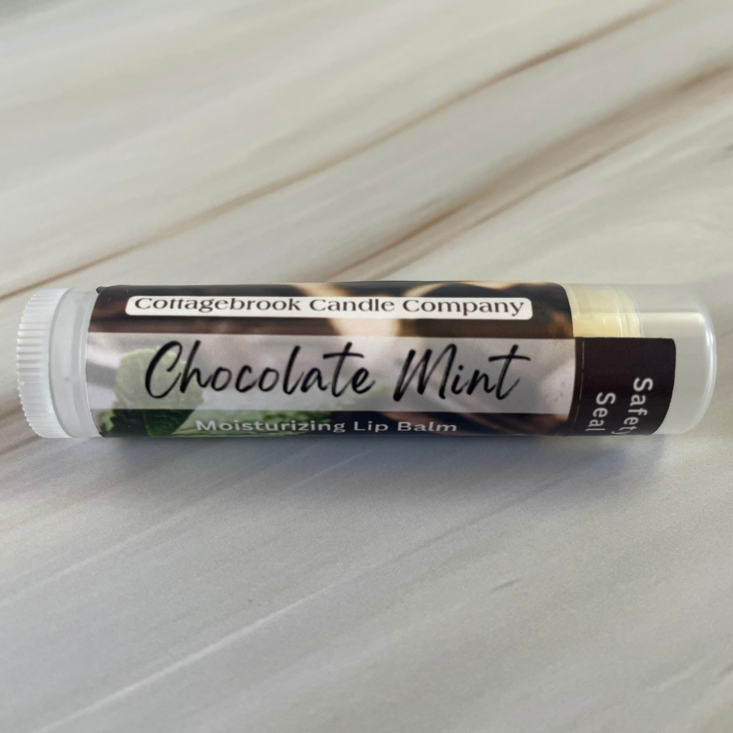 Chocolate Mint Moisturizing Lip Balm (4-pk)