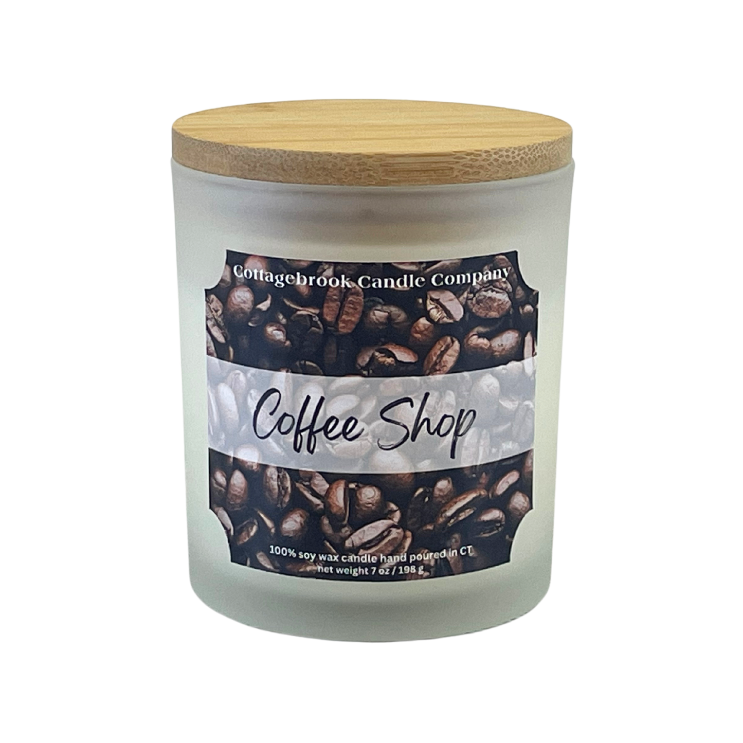 Coffee Shop Soy Candle | 100% Soy Wax, Hand-Poured, Eco-Friendly