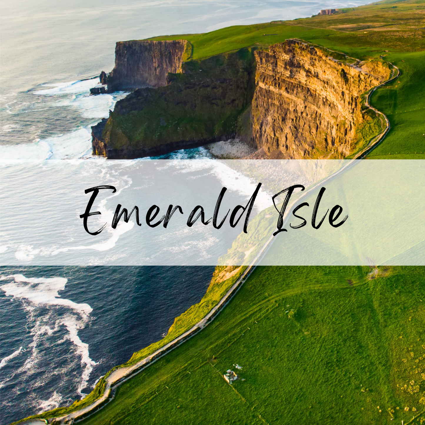Emerald Isle Soy Candle | 100% Soy Wax, Hand-Poured, Eco-Friendly