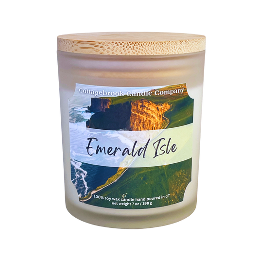 Emerald Isle Soy Candle | 100% Soy Wax, Hand-Poured, Eco-Friendly