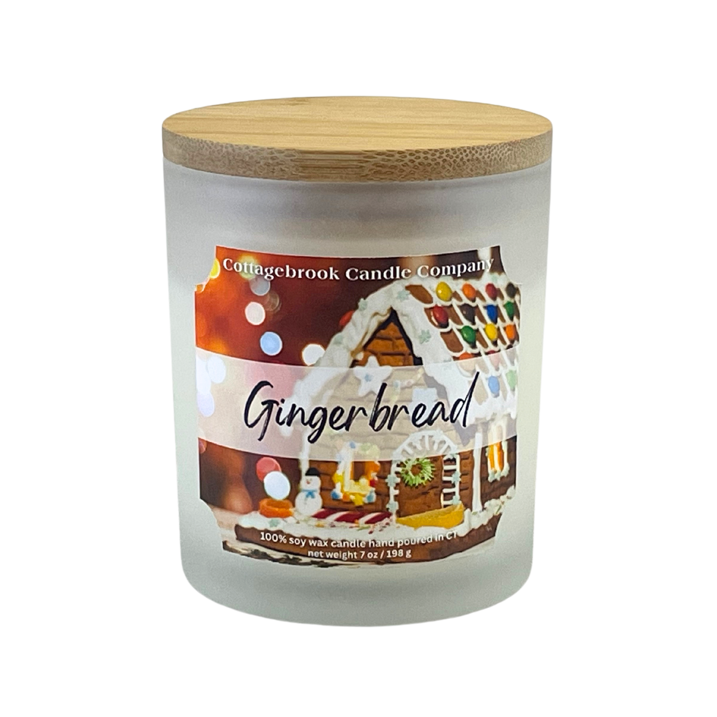 Gingerbread Soy Candle | 100% Soy Wax, Hand-Poured, Eco-Friendly