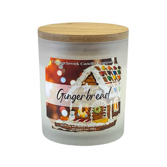 Gingerbread Soy Candle | 100% Soy Wax, Hand-Poured, Eco-Friendly