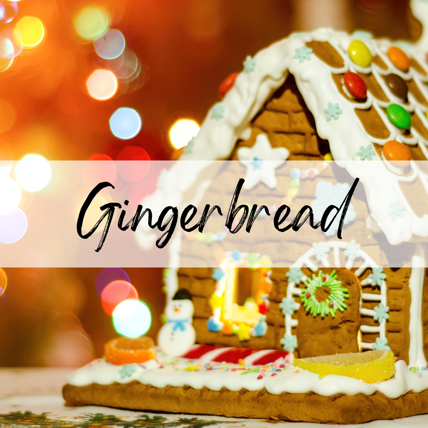 Gingerbread Soy Candle | 100% Soy Wax, Hand-Poured, Eco-Friendly