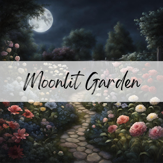 Moonlit Garden Soy Candle | 100% Soy Wax, Hand-Poured, Eco-Friendly