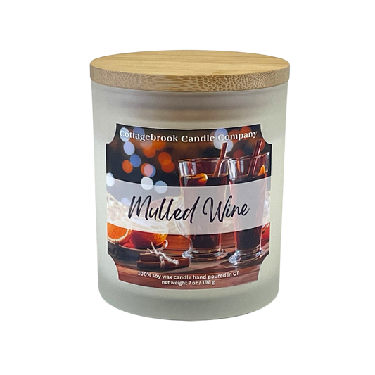 Mulled Wine Soy Candle | 100% Soy Wax, Hand-Poured, Eco-Friendly