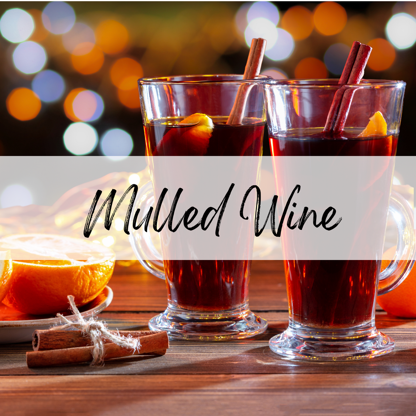 Mulled Wine Soy Candle | 100% Soy Wax, Hand-Poured, Eco-Friendly