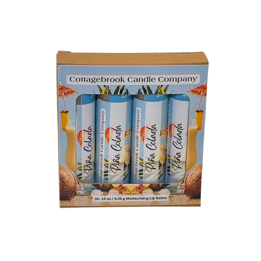 Piña Colada Moisturizing Lip Balm (4-pk)