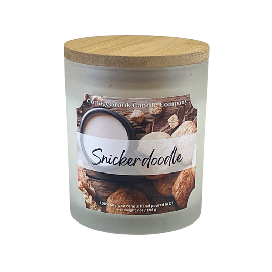 Snickerdoodle Soy Candle | 100% Soy Wax, Hand-Poured, Eco-Friendly