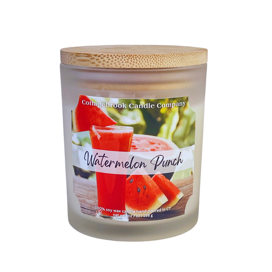 Watermelon Punch Soy Candle | 100% Soy Wax, Hand-Poured, Eco-Friendly