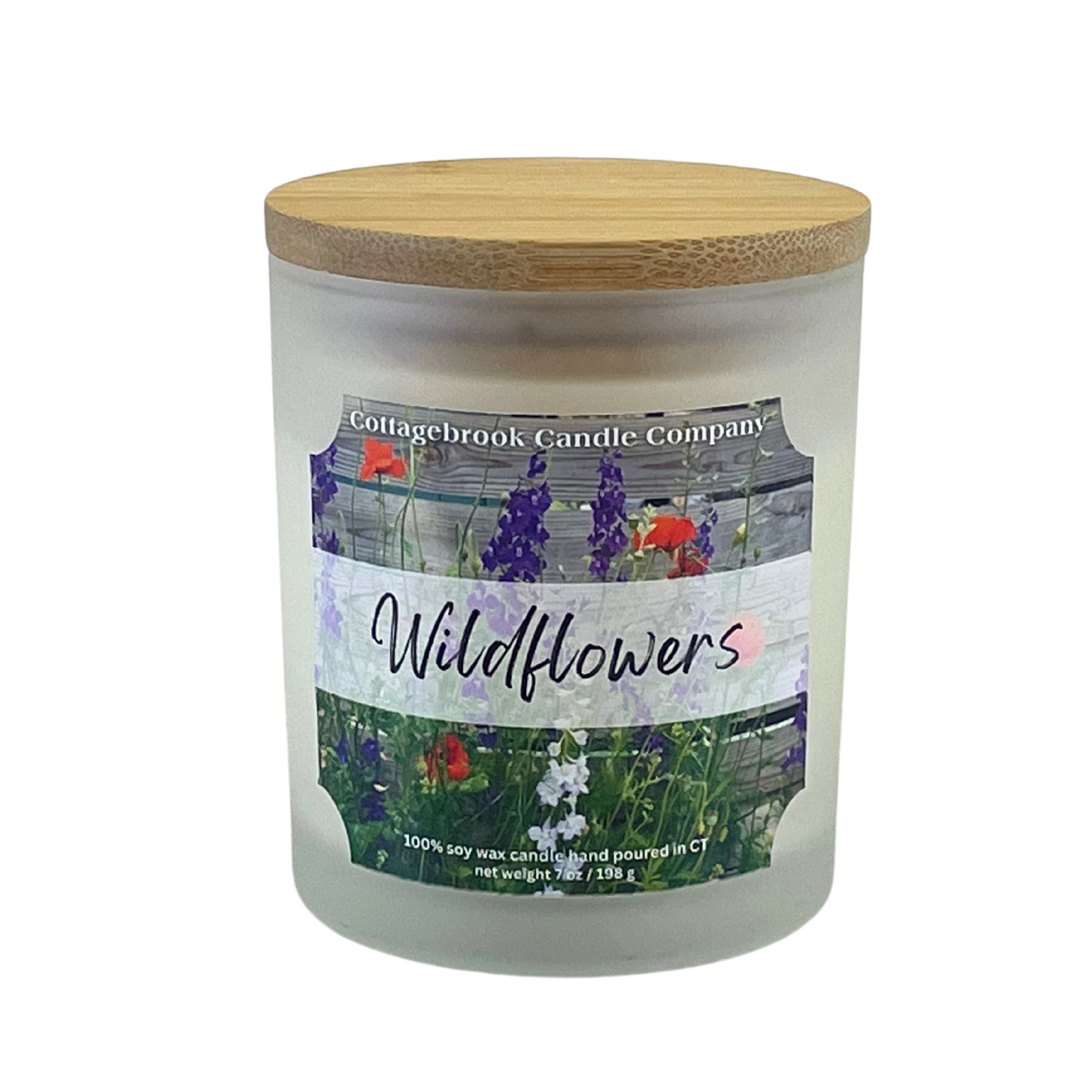 Wildflowers Soy Candle | 100% Soy Wax, Hand-Poured, Eco-Friendly