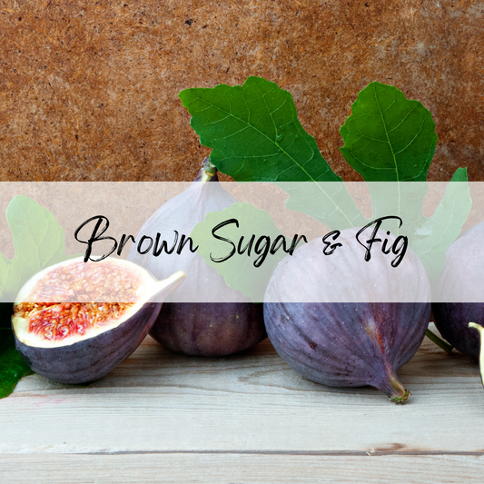 Brown Sugar & Fig Soy Candle | 100% Soy Wax, Hand-Poured, Eco-Friendly
