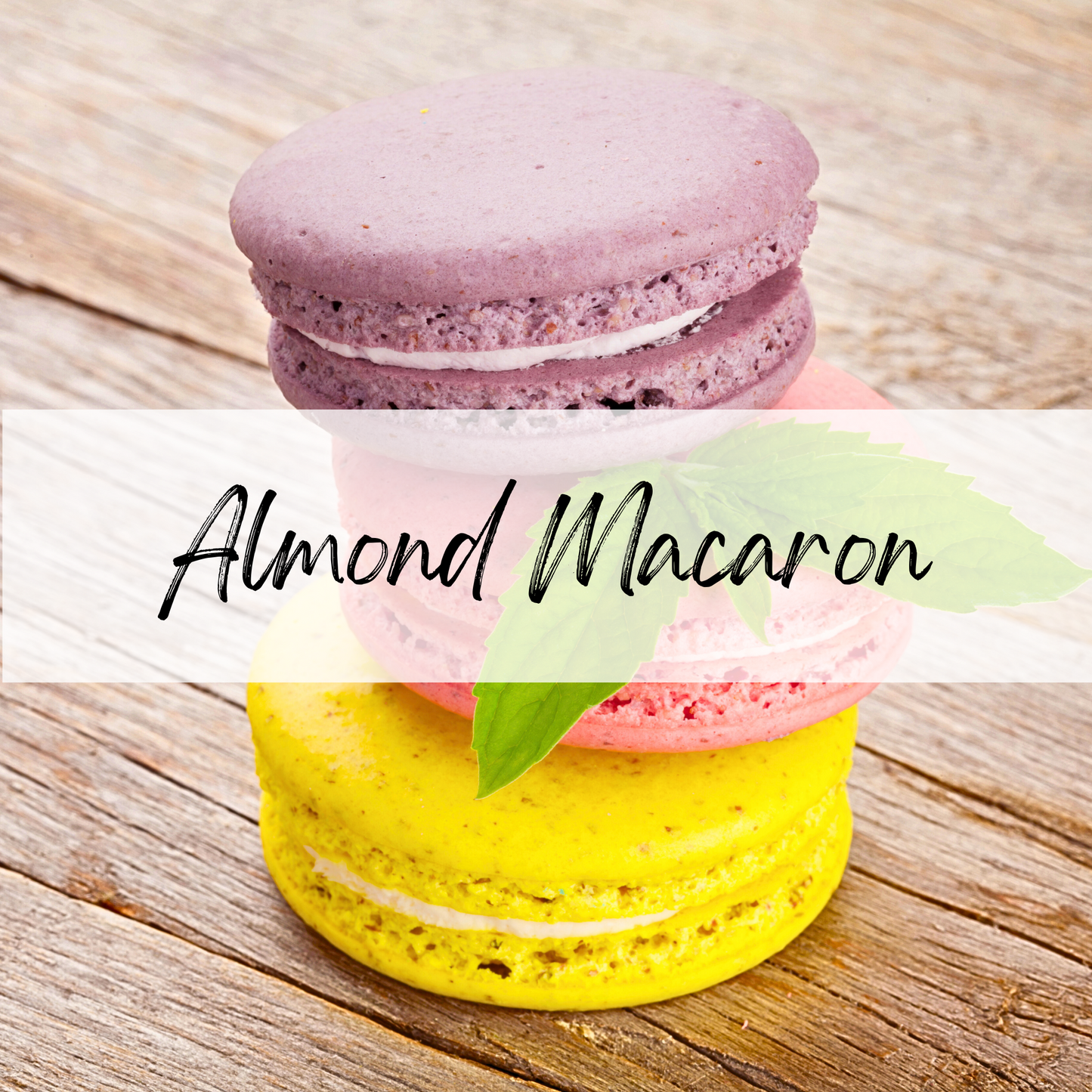 Almond Macaron Soy Candle