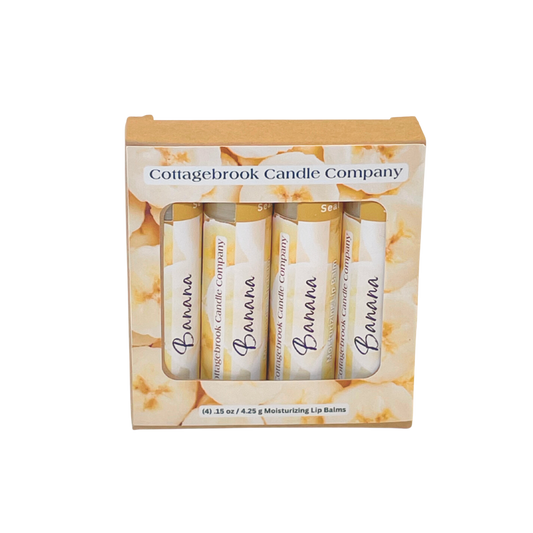 Banana Moisturizing Lip Balm (4 pk)