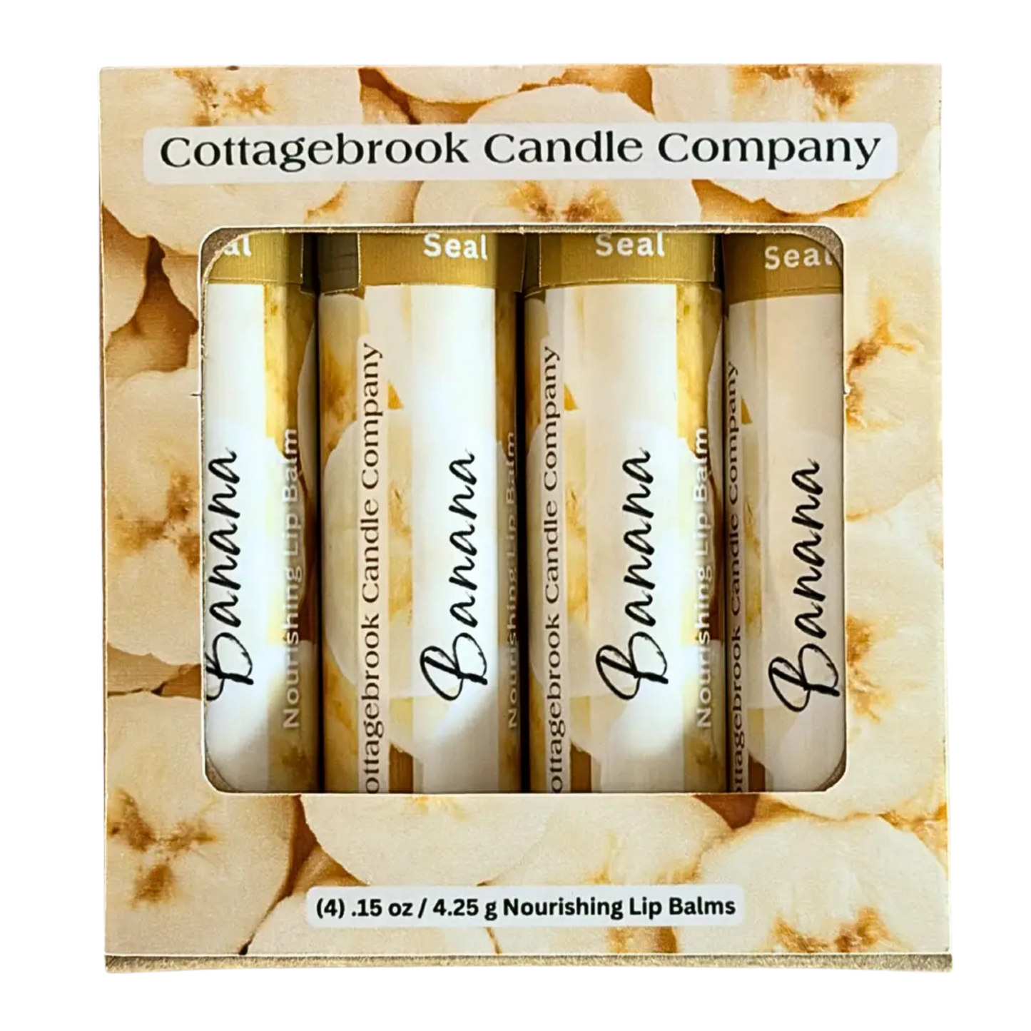 Banana Nourishing Lip Balm (4-pk)