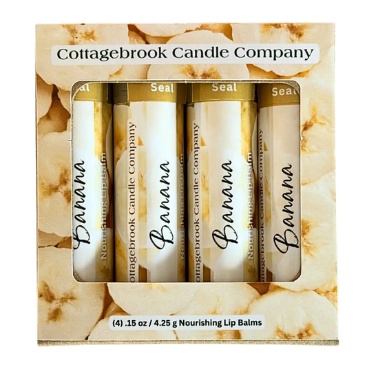 Banana Nourishing Lip Balm (4-pk)