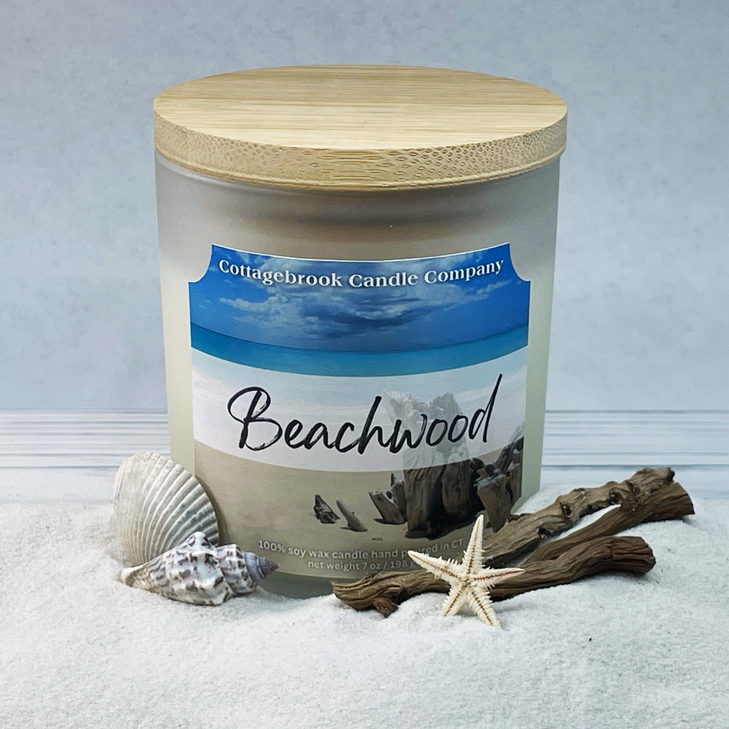 Beachwood Soy Candle