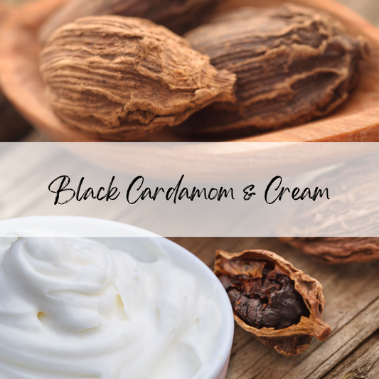 Black Cardamom & Cream Soy Candle