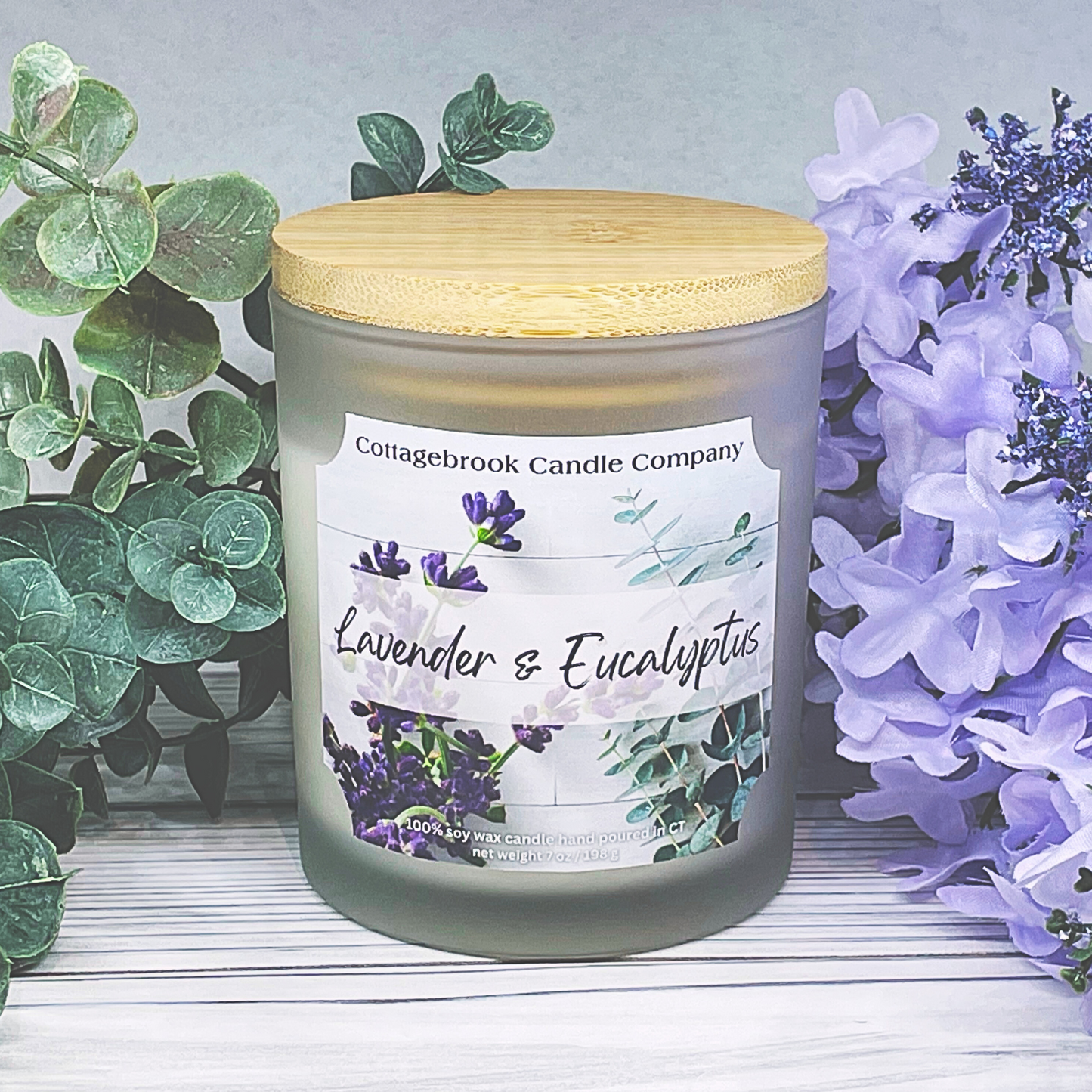 Lavender & Eucalyptus Soy Candle