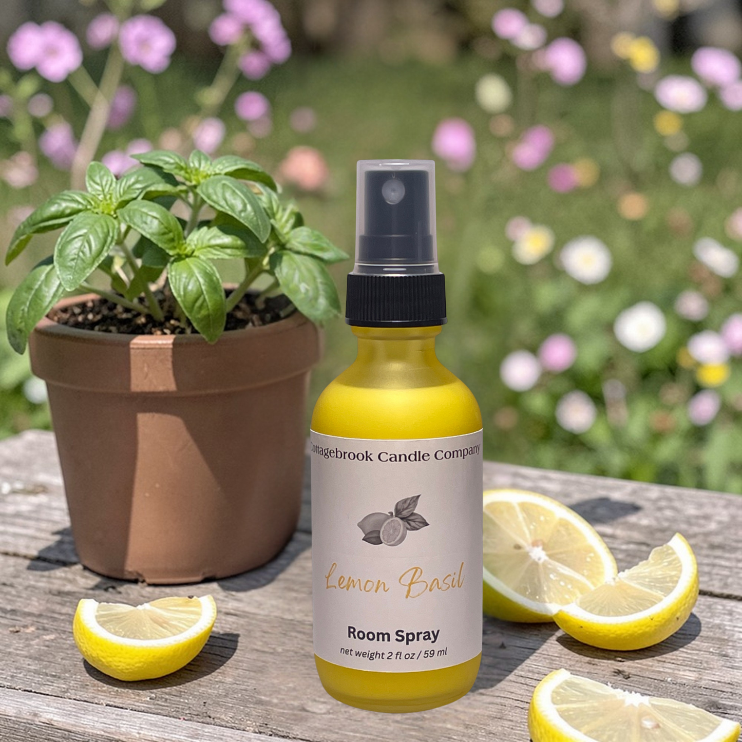 Lemon Basil Room Spray