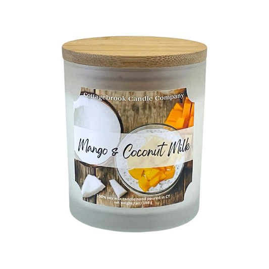 Mango & Coconut Milk Soy Candle