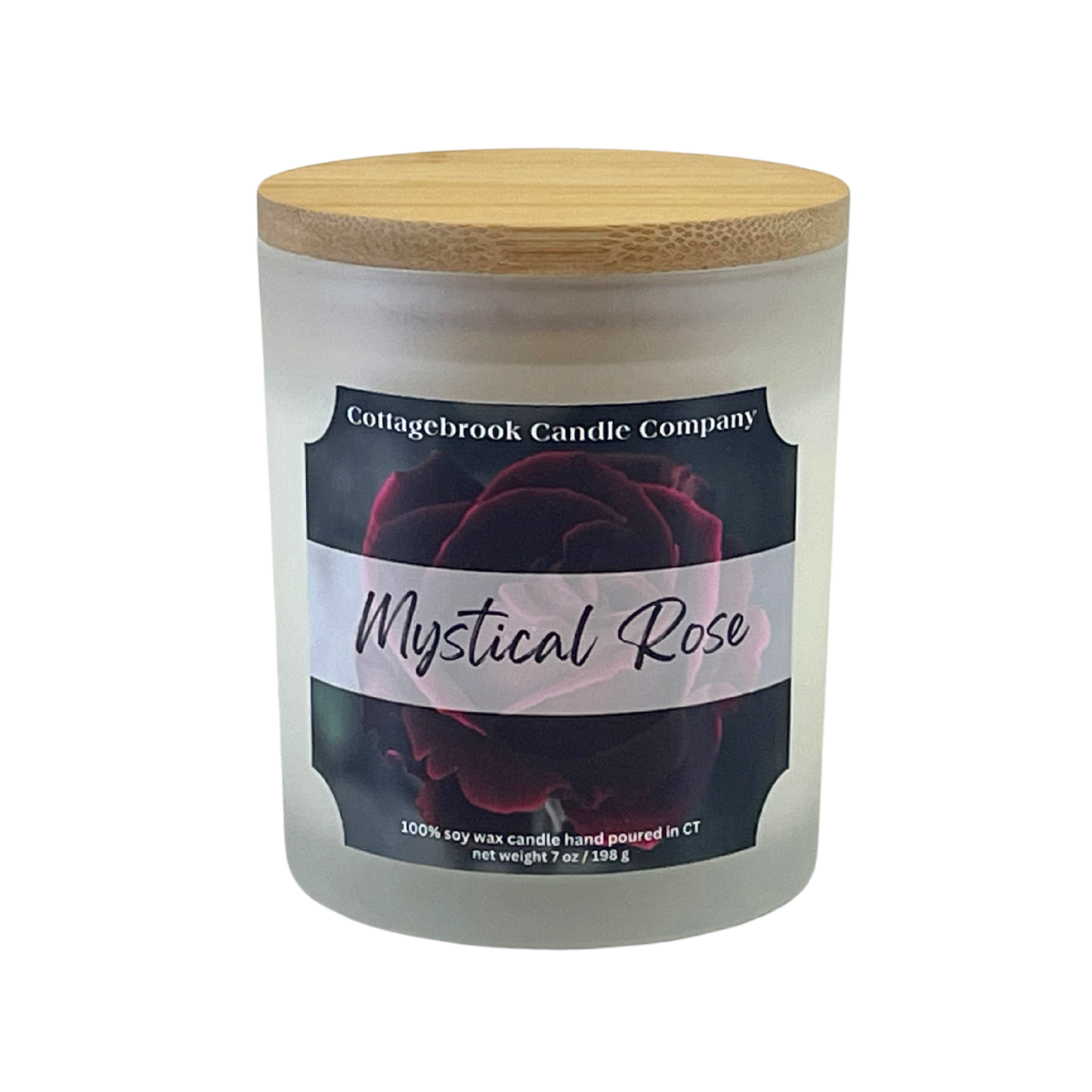 Mystical Rose Soy Candle | 100% Soy Wax, Hand-Poured, Eco-Friendly