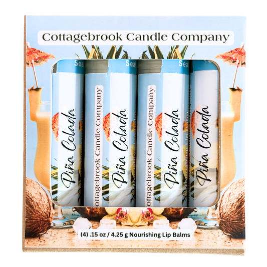 Piña Colada Nourishing Lip Balm (4-pk)