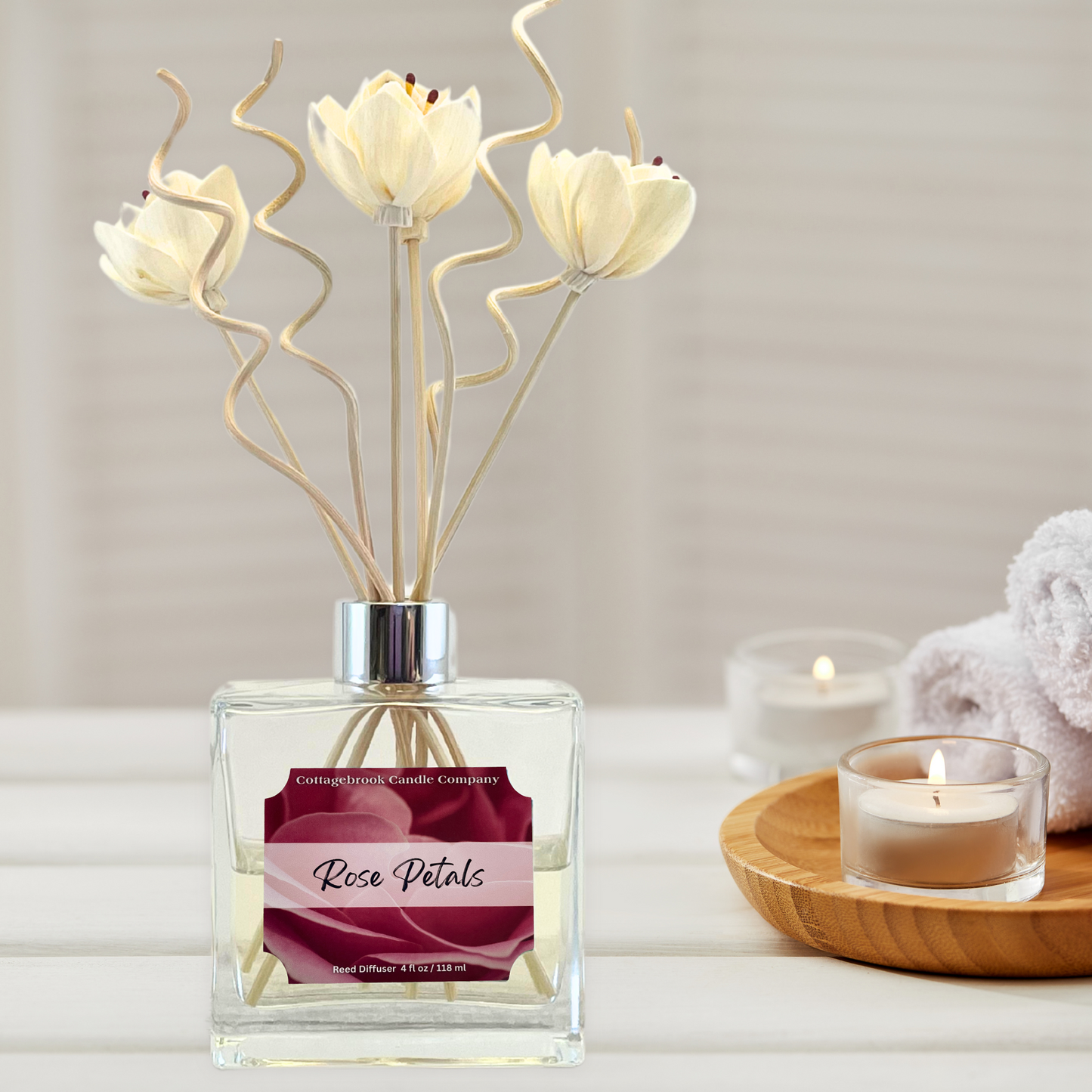 Rose Petals Reed Diffuser