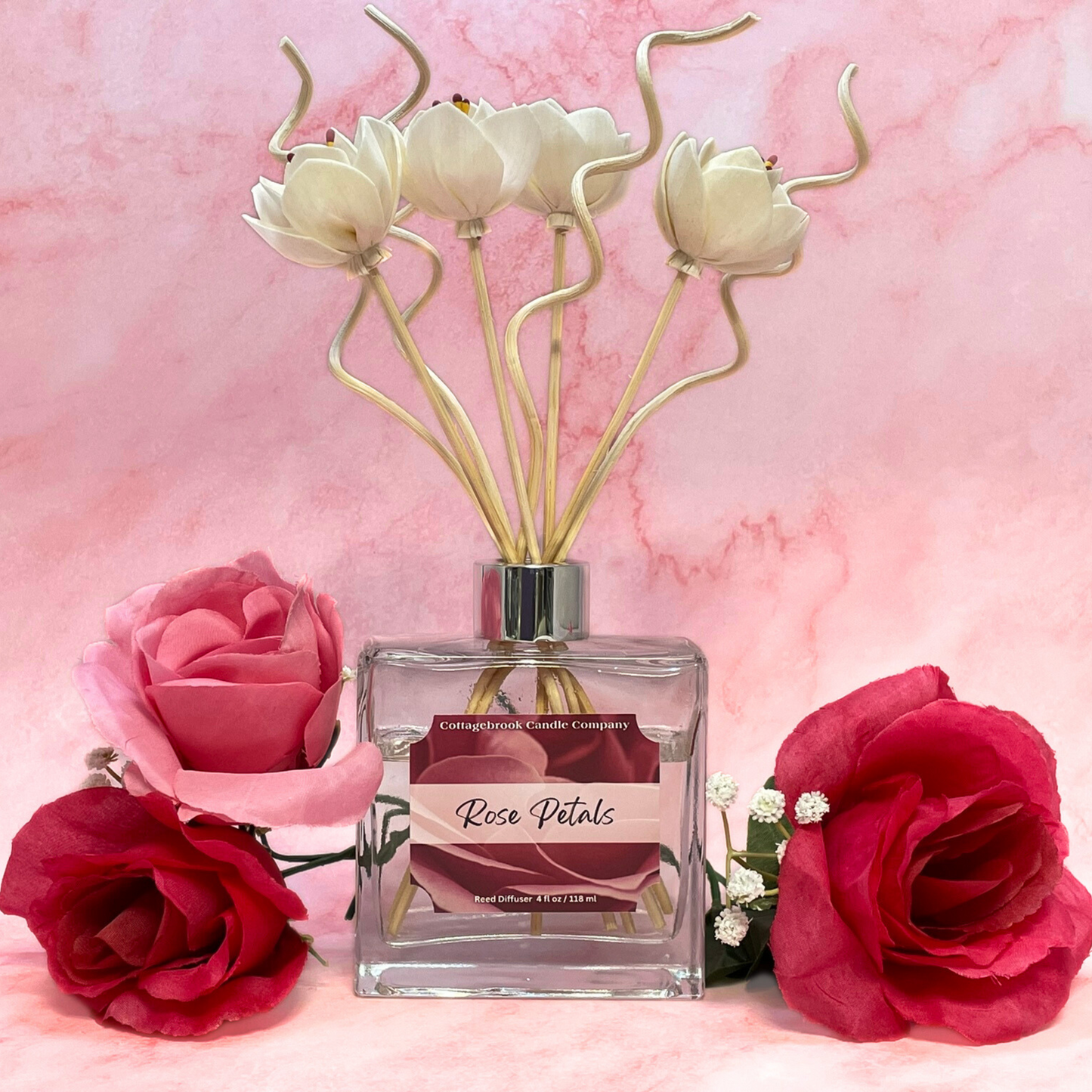 Rose Petals Reed Diffuser