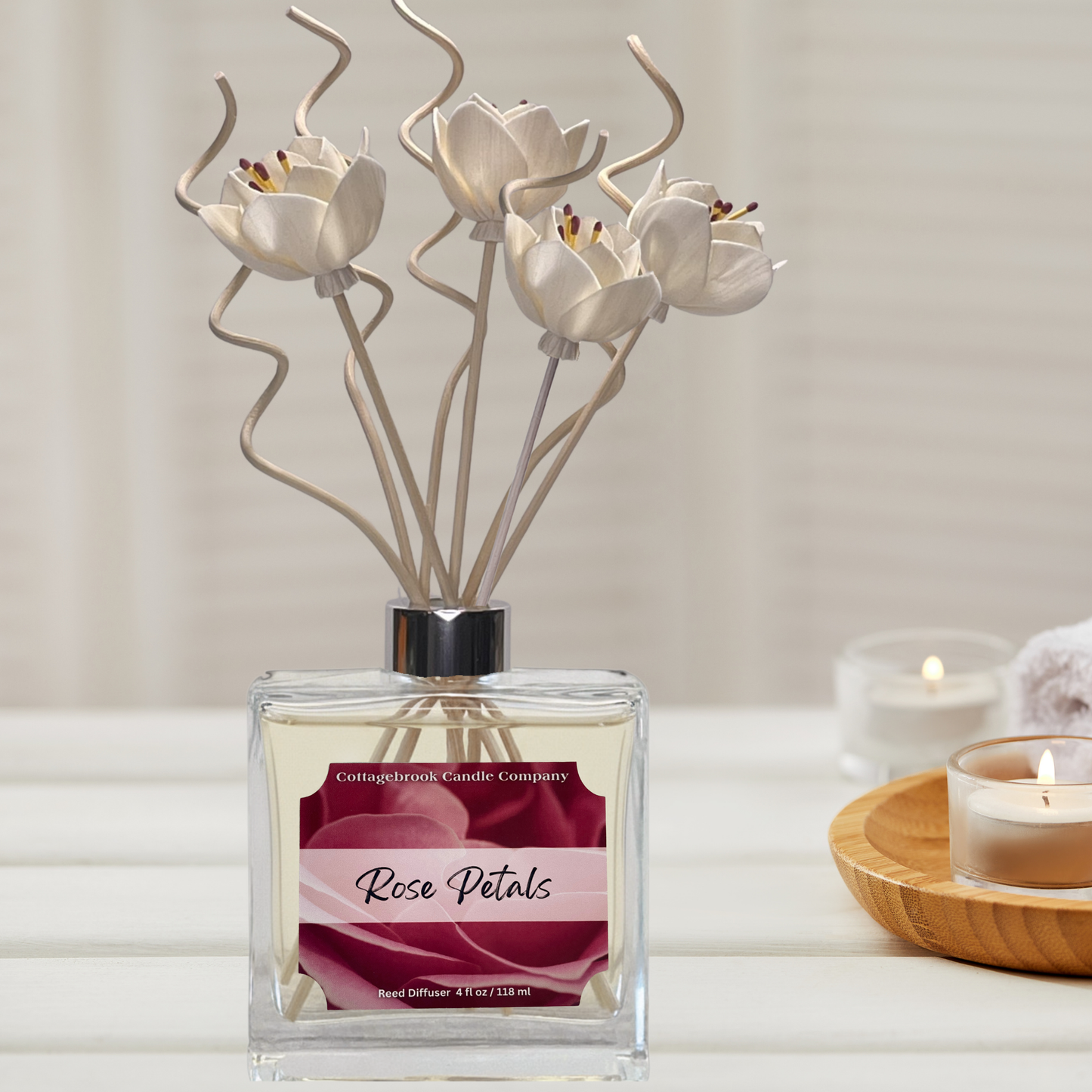 Rose Petals Reed Diffuser