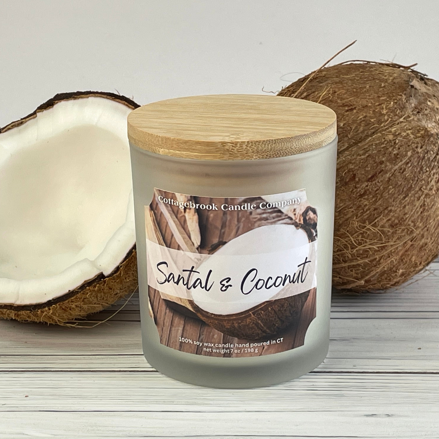 Santal & Coconut Soy Candle