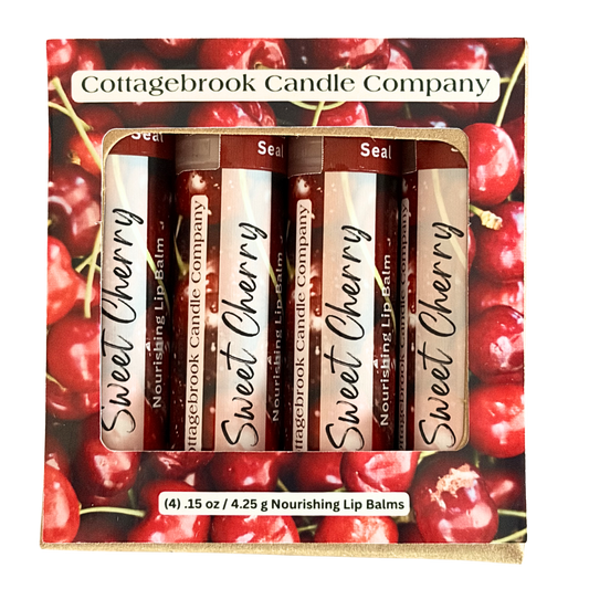 Sweet Cherry Nourishing Lip Balm (4-pk)