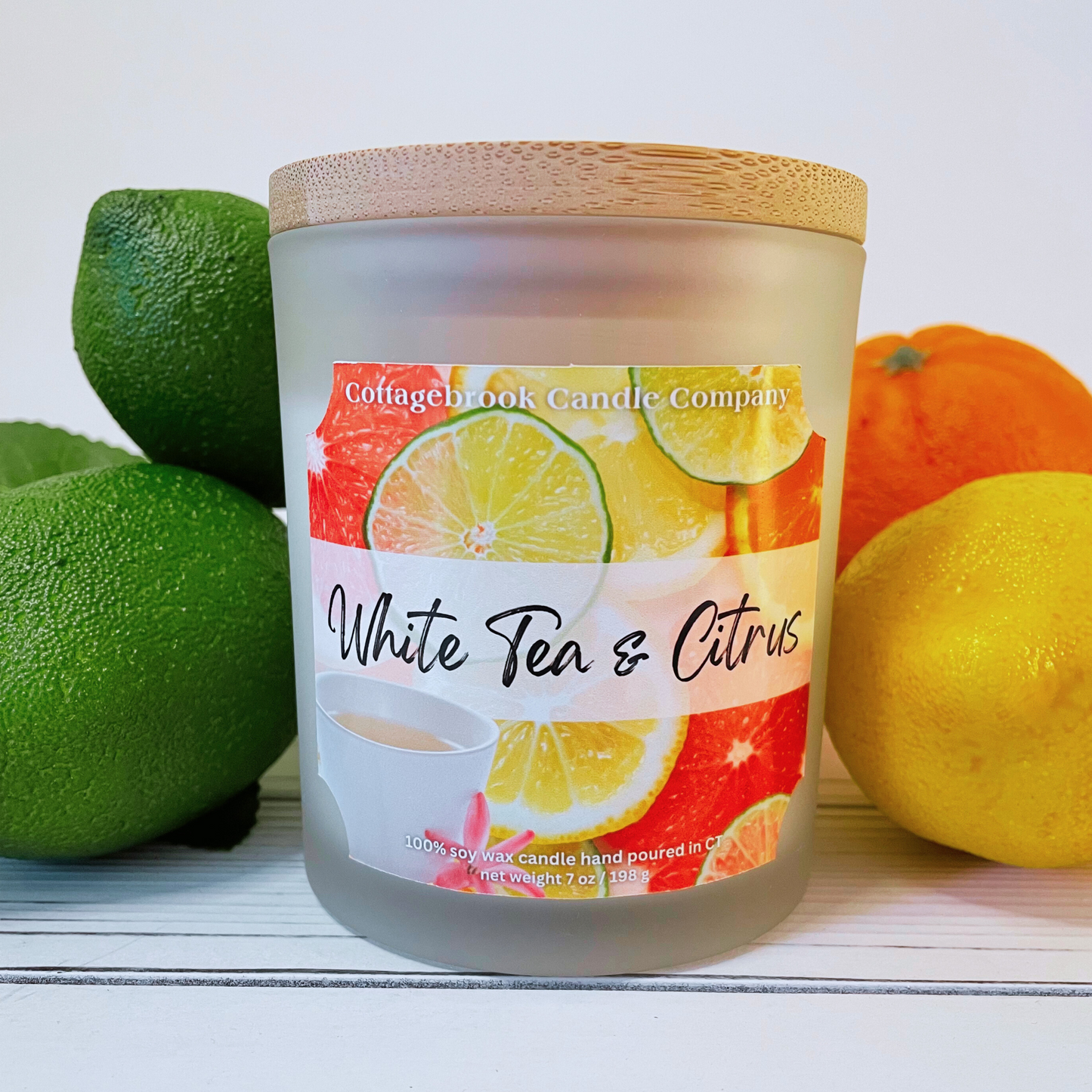 White Tea & Citrus Soy Candle