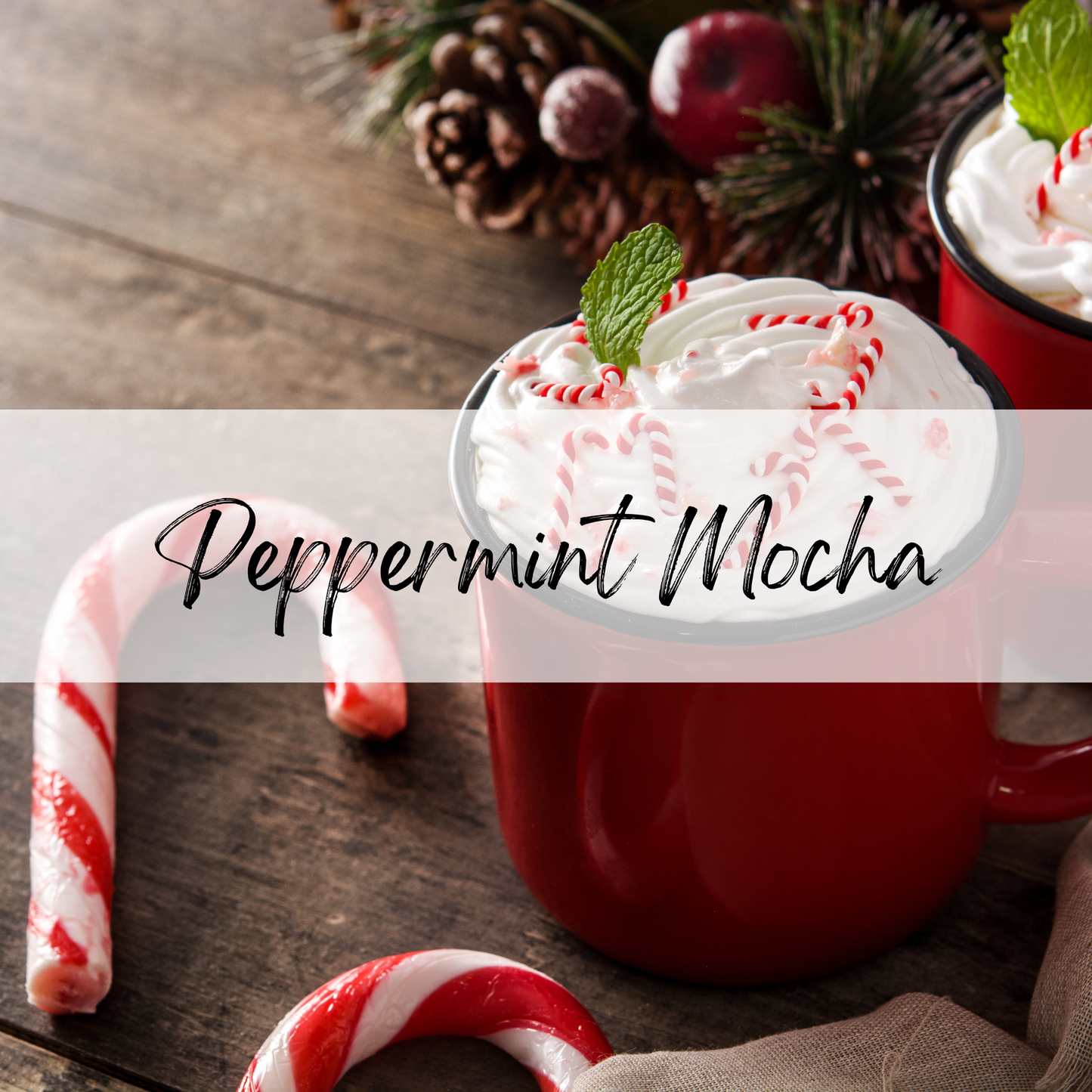 Peppermint Mocha Soy Candle