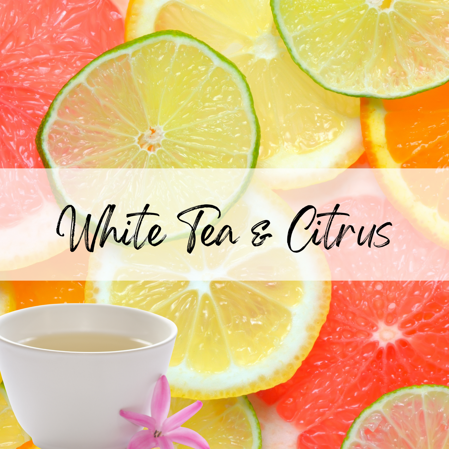 White Tea & Citrus Soy Candle